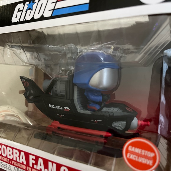 NWT - Funko Pop! Rides #285 G.I. Joe Cobra F.A.N.G - GameStop Exclusive - Picture 2 of 6